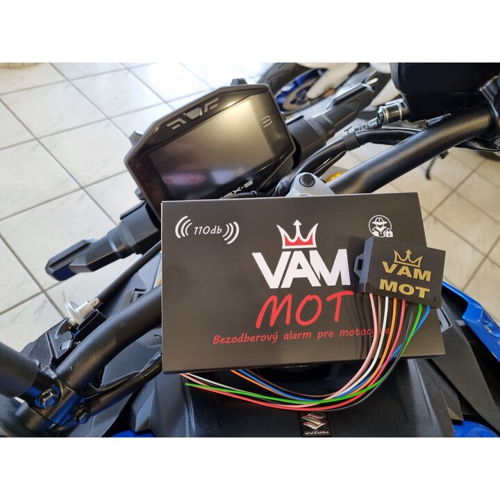 Bezdrôtový alarm na motorku VAM MOT.