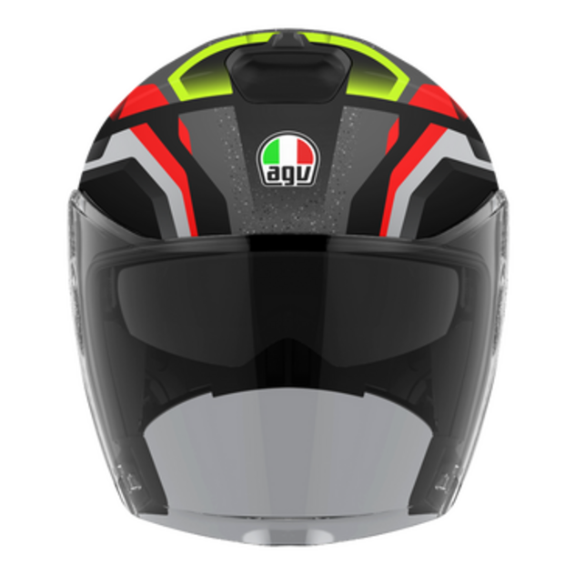 AGV-Irides-Zurigo-Jethelm--schwarz-rot-neongelb-