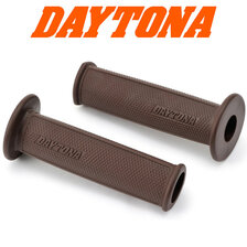 HS MOTO GUMOVÉ GRIPY GGD-DELTA HNEDÉ 22 MM