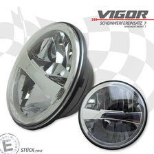 HS MOTO LED HLAVNÍ SVĚTLO 7" VIGOR