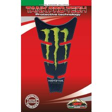 QUATTROERRE NÁLEPKA NA NÁDRŽ CARBONOVÁ S LOGEM MONSTER