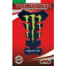 QUATTROERRE NÁLEPKA NA NÁDRŽ ČIERNA S LOGEM MONSTER