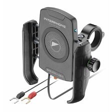 INTERPHONE CRAB UNIVERZÁLNY DRŽIAK S BEZDRÔTOVÝM NABÍJANÍM A USB-C