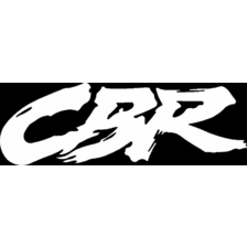 QUATTROERRE NÁLEPKA CBR 14 CM - BÍLÁ