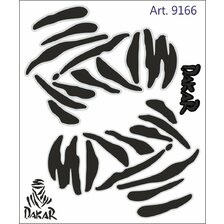 QUATTROERRE NÁLEPKA DAKAR NOMAD NA KUFRY