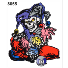 QUATTROERRE NÁLEPKA JOKER 14 CM X16 CM