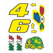 QUATTROERRE NÁLEPKA ŽELVA 46 DOC