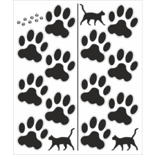 QUATTROERRE NÁLEPKA TLAPKY A KOČKY