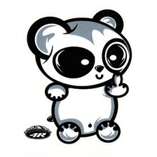 QUATTROERRE NÁLEPKA MEDVÍDEK