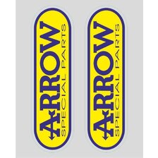 QUATTROERRE NÁLEPKA NA VÝFUK S LOGEM ARROW