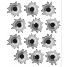 QUATTROERRE NÁLEPKA PRŮSTŘEL