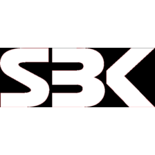 QUATTROERRE NÁLEPKA SBK 12 CM - BÍLÁ