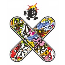 QUATTROERRE NÁLEPKA STICKER BOMB TAVOLE