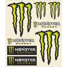 QUATTROERRE NÁLEPKY MONSTER 8 KS