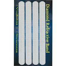 QUATTROERRE REFLEXNÍ NÁLEPKY BÍLÉ