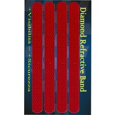 QUATTROERRE REFLEXNÍ NÁLEPKY ČERVENÉ