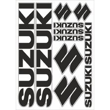 QUATTROERRE SADA NÁLEPEK SUZUKI 2 BÍLÁ