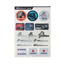 SUZUKI HÁROK S NÁLEPKAMI HAYABUSA