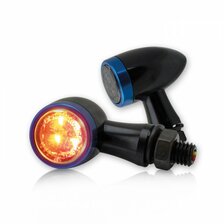 HS MOTO LED BLINKRY JACK MODRÉ S KONCOVÝM SVĚTLEM