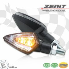 HS MOTO LED BLINKRY S PARKOVACÍM SVĚTLEM ZENIT