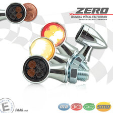 HS MOTO LED BLINKRY ZERO ČERNÉ