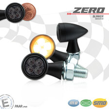 HS MOTO LED BLINKRY ZERO ČERNÉ