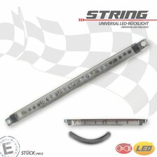 HS MOTO LED BRZDOVE SVĚTLO ''STRING'' ZATMAVENÉ