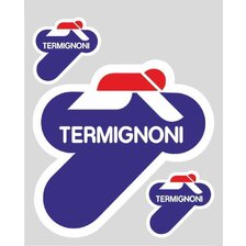 QUATTROERRE NÁLEPKA NA VÝFUK S LOGEM TERMIGNONI