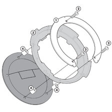 GIVI PODKOVA NA NÁDRŽ BF32