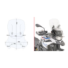 GIVI PLEXI BMW F 750/850 GS (18-23) / F 800 GS (24) AF5127B
