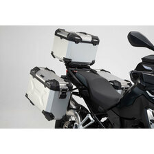SW MOTECH TRAX ADV SADA KUFRŮ BMW F 750/850 GS STAINLESS STEEL RACK