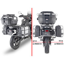 GIVI BOČNÍ NOSIČE CFMOTO 800 MT (22) PL9225