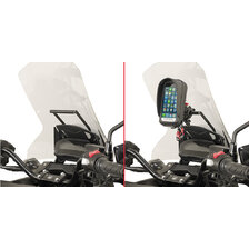 GIVI DRŽÁK NAVIGACE POD PLEXI HONDA NC 750 X (16-19) FB1146