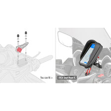 GIVI KIT NA MONTÁŽ DRŽÁKU NAVI, SMARTPHONU 02VKIT