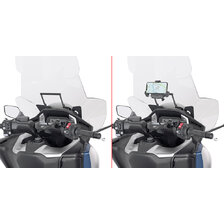 GIVI HORNÍ KONZOLA NA UPEVNĚNÍ ZA ČELNÍ SKLO FB1186