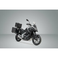 SW MOTECH TRAX ADV SADA KUFRŮ HONDA NC750X/XD (20-) BLACK