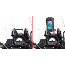 GIVI DRŽÁK NAVIGACE POD PLEXI KAWASAKI VERSYS 650 (15-20) FB4114