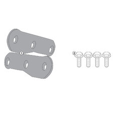 GIVI KIT NA MONTÁŽ PL4114/PLX4114/TE4114 PRO KAWASAKI VERSYS 650 (15-22) 4114KIT