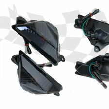 HS MOTO PŘEDNÍ BLINKRY KAWASAKI NINJA 300/400/650/ZX-6R/636/ER6F/Z 1000 SX