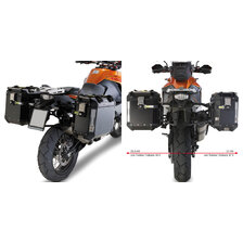 GIVI BOČNÍ NOSIČE KTM 1050/1090/1190 ADVENTURE/R/1290 SUPER ADVENTURE/S PL7705CAM