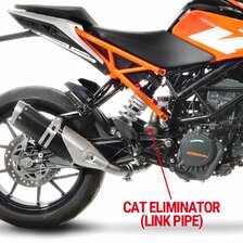 LEO VINCE VÝFUKOVÉ POTRUBÍ KTM DUKE / RC 390 (17-20)