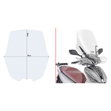GIVI PLEXI PRIEHĽADNÉ KYMCO PEOPLE S 125-150-200 (20-23) D6113ST