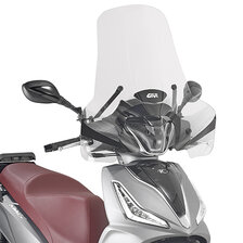 GIVI PLEXI KYMCO PEOPLE S 300/PIAGGIO MEDLEY/S 125/150/SYM SYMPHONY 125/SYM HD 300 7057A