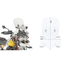 GIVI PLEXI V85 TT (19-20) AF8203