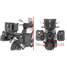 GIVI BOČNÉ NOSIČE KUFROV TREKKER OUTBACK MONOKEY MOTO MORINI X-CAPE 700 (25) PLO9352CAM