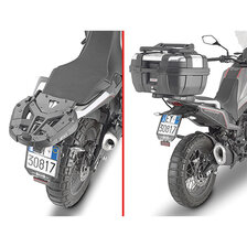 GIVI ZADNÝ NOSIČ KUFRA MOTO MORINI X-CAPE 649 (21-23) SR9350