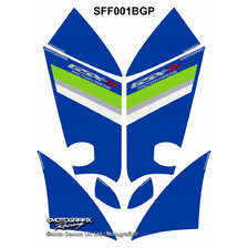 MOTOGRAFIX NÁLEPKA NA BLATNÍK SUZUKI GSXR 1000