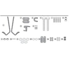 GIVI MONTÁŽNÍ KIT NA PLEXI SUZUKI ADDRESS 110 (15-19) A3109A