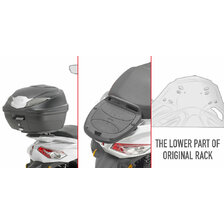GIVI DRŽÁK KUFRU SYM HD 300 (19-20) SR7057