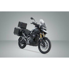 SW MOTECH TRAX ADV SADA KUFRŮ TRIUMPH TIGER 1200 RALLY PRO/GT/GT PRO (22-) BLACK